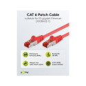 Goobay CAT 6 Patch-kaabel S/FTP (PiMF), punane 3 m