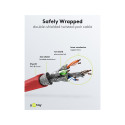 Goobay CAT 6 Patch-kaabel S/FTP (PiMF), punane 3 m