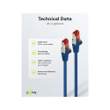 Goobay CAT 6 S/FTP (PiMF) sinine patch-kaabel 3 m
