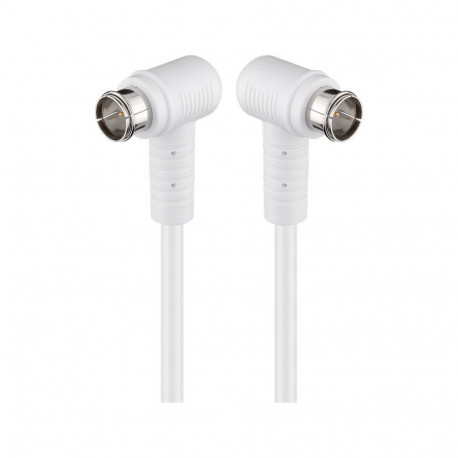Goobay nurga all SAT antennikaabel (80 dB), topelt varjestatud 1.5 m