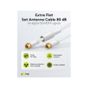 Goobay lame SAT antennikaabel (80 dB), topelt varjestatud, ilmastikukindel 5 m