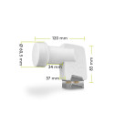 Goobay Universal Quad LNB