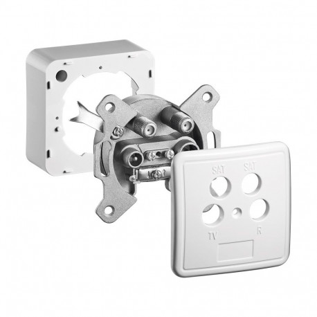 Goobay komplekt: antenni ots/pistikupesa