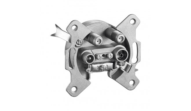 Goobay 4-Hole Antenna Stub/End Socket