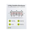 Goobay SAT jaotur, 6-suunaline 6