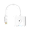 Goobay USB-C™ VGA adapter valge