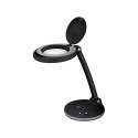 Goobay LED Magnifying Lamp with Base, 6 W, black