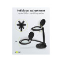 Goobay LED Magnifying Lamp with Base, 6 W, black