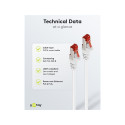 Goobay CAT 6 Patch-kaabel S/FTP (PiMF), valge 30 m