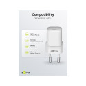 Goobay USB-C™ PD GaN kiirlaadija Nano (20 W) valge