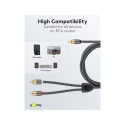 Goobay RCA Y-Cable, 2 m 2 m