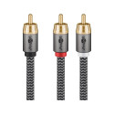 Goobay RCA Y-kaabel, 2 m