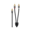 Goobay RCA Y-Cable, 2 m 2 m