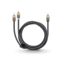 Goobay RCA Y-Cable, 2 m 2 m