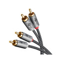 Goobay stereo RCA kaabel, 2 m