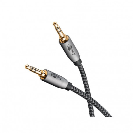Goobay Audio Connection Cable AUX, 3.5 mm Stereo, 1 m 1 m