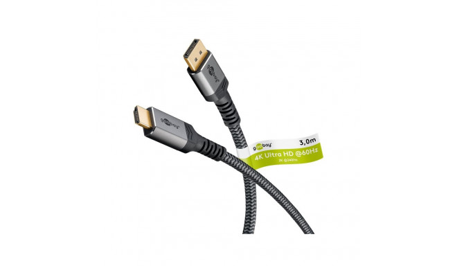 Goobay DisplayPort–HDMI kaabel 3 m