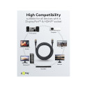Goobay DisplayPort–HDMI kaabel 1 m
