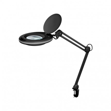 Goobay LED Magnifying Lamp with Clamp, 8 W, black