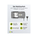 Goobay Sat multiswitch 9 sisendit/4 väljundit