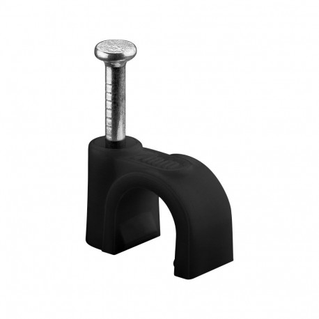 Goobay kaabliklamber 7 mm, must 7 mm