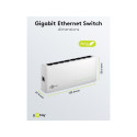 Goobay 8-Port Gigabit Ethernet Switch