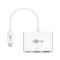 Goobay USB-C™ multiport-adapter HDMI™, PD, valge