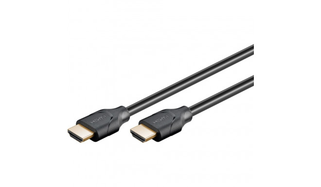 Goobay ultra kõrge kiirusega HDMI™ kaabel Ethernetiga 1 m