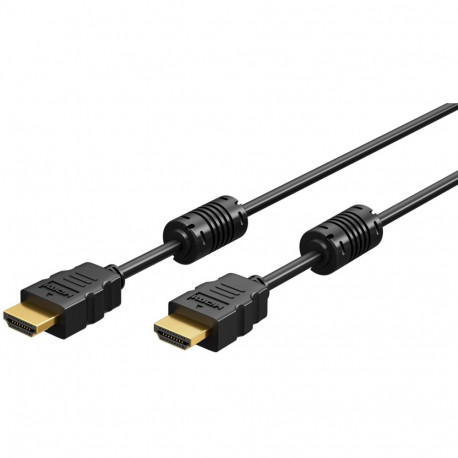 Goobay HDMI-kaabel High Speed Ethernetiga ferriitidega 1m
