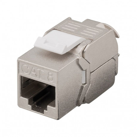 Goobay Keystone Module RJ45 CAT 8.1, STP, GHMT-certified