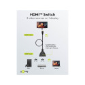 Goobay HDMI™ lüliti 3-ühele