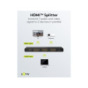 Goobay HDMI™ jagaja 1 kuni 2