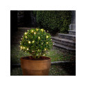 Goobay Silver Wire Cluster String Light with 50 LEDs