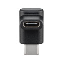 Goobay USB-C™–USB-C™ adapter 90°, must