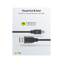 Goobay USB 2.0 kaabel (USB-C™ – USB A), must 0,5 m