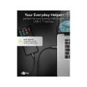 Goobay USB 2.0 kaabel (USB-C™ – USB A), must 0,5 m