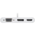 Goobay USB-C™ multiport adapter VGA, DisplayPort™, HDMI™ jaoks