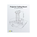 Goobay Projector Ceiling Mount (M)