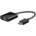 Goobay HDMI™/VGA adapter nikeldatud must