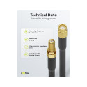 Goobay WLAN Antenna Extension Cable 2 m