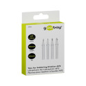 Goobay Replacement Soldering Tip Set for Soldering Station AP2, 4 Different Tips