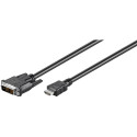 Goobay DVI-D/HDMI™ Cable, nickel-plated 2 m