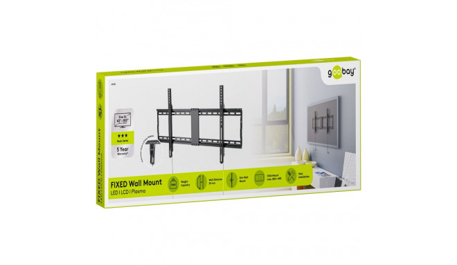 Goobay TV wall mount FIXED (XL)