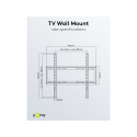 Goobay TV wall mount Basic FIXED (M)