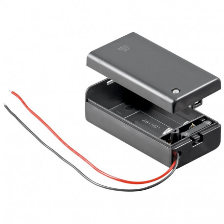 Goobay 1x 9 V Block Battery Holder (10 tk)
