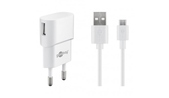 Goobay 5 W Micro USB laadijakomplekt