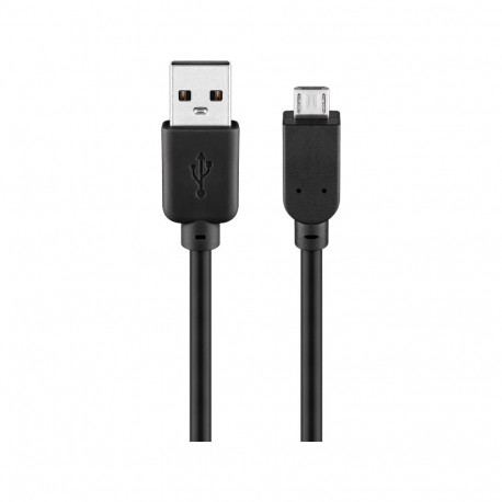 Goobay USB-A to Micro-B Cable, 1.8 m, black 1.8 m