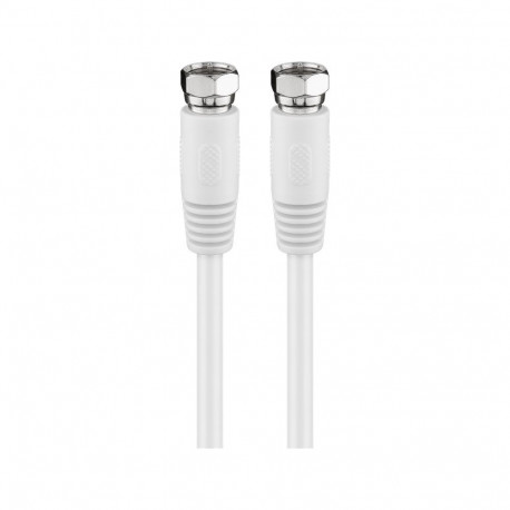 Goobay SAT antennikaabel (80 dB), topeltvarjestusega 2,5 m