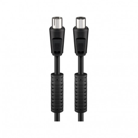 Goobay Antenna Cable with Ferrite (80 dB), Double Shielded 3.5 m