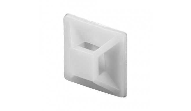 Goobay Tools Cable Tie Holder, Self-Adhesive